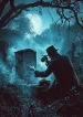 chonglaoban_A_detective_kneeling_by_a_gravestone_speaking_into__5323f159-29e9-4117-b476-26ee8b0867df