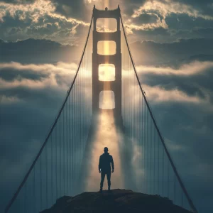 chonglaoban_A_determined_hero_standing_on_the_Golden_Gate_Bridg_81aec22a-4585-4dc8-aa55-bd71fa60f460